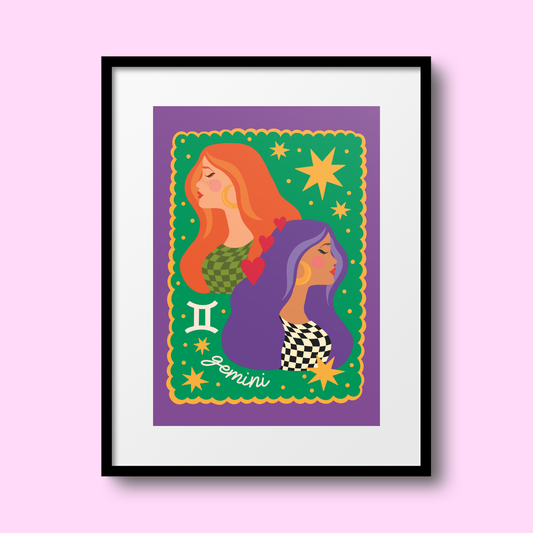 Gemini A4 Print