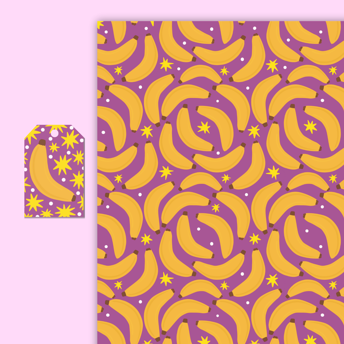 Go Bananas Gift Wrap