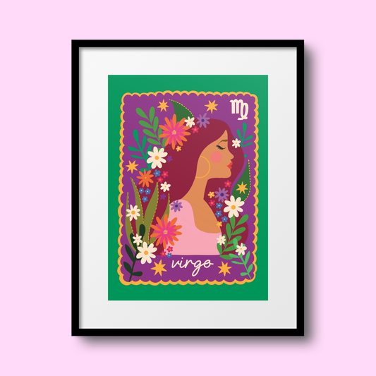 Virgo A4 Print