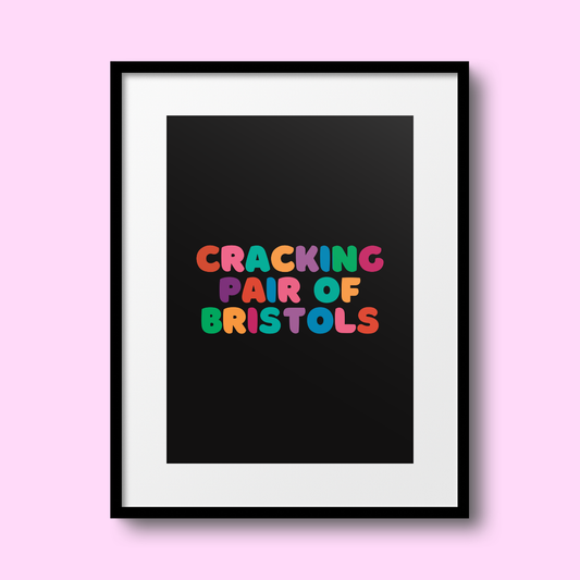 Cracking Pair of Bristols A4 Print - HM