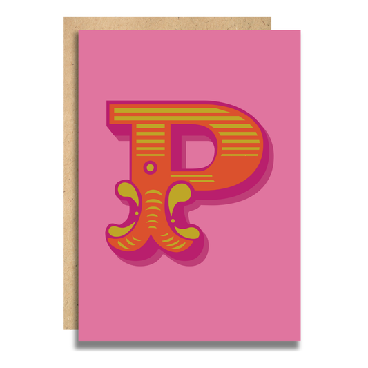 Letter 'P'