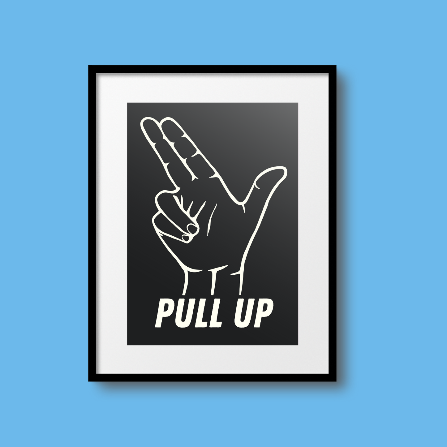 Pull Up A5 Print