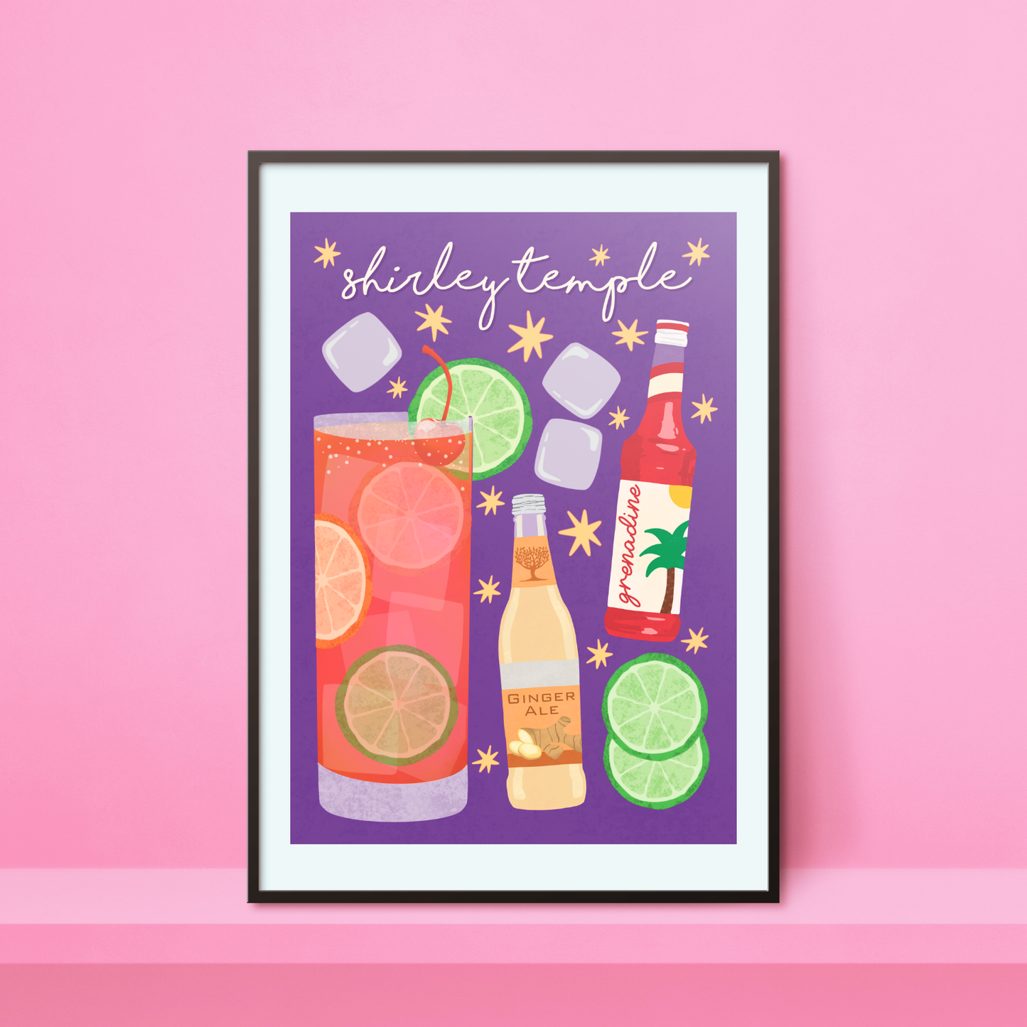 Shirley Temple A4 Print