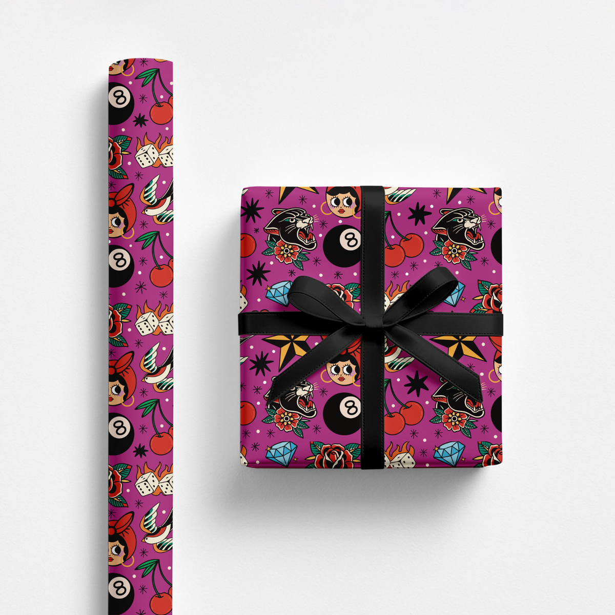 Trad Tattoo Gift Wrap